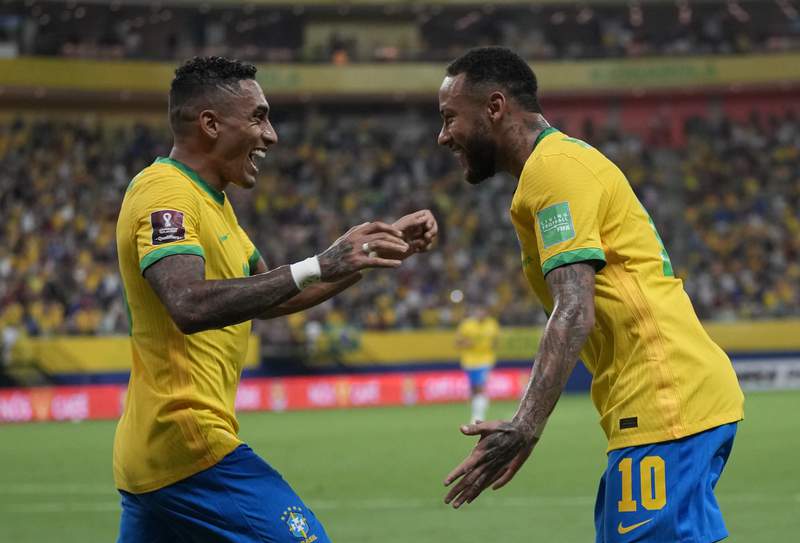 The joy is back for Neymar in World Cup qualifying