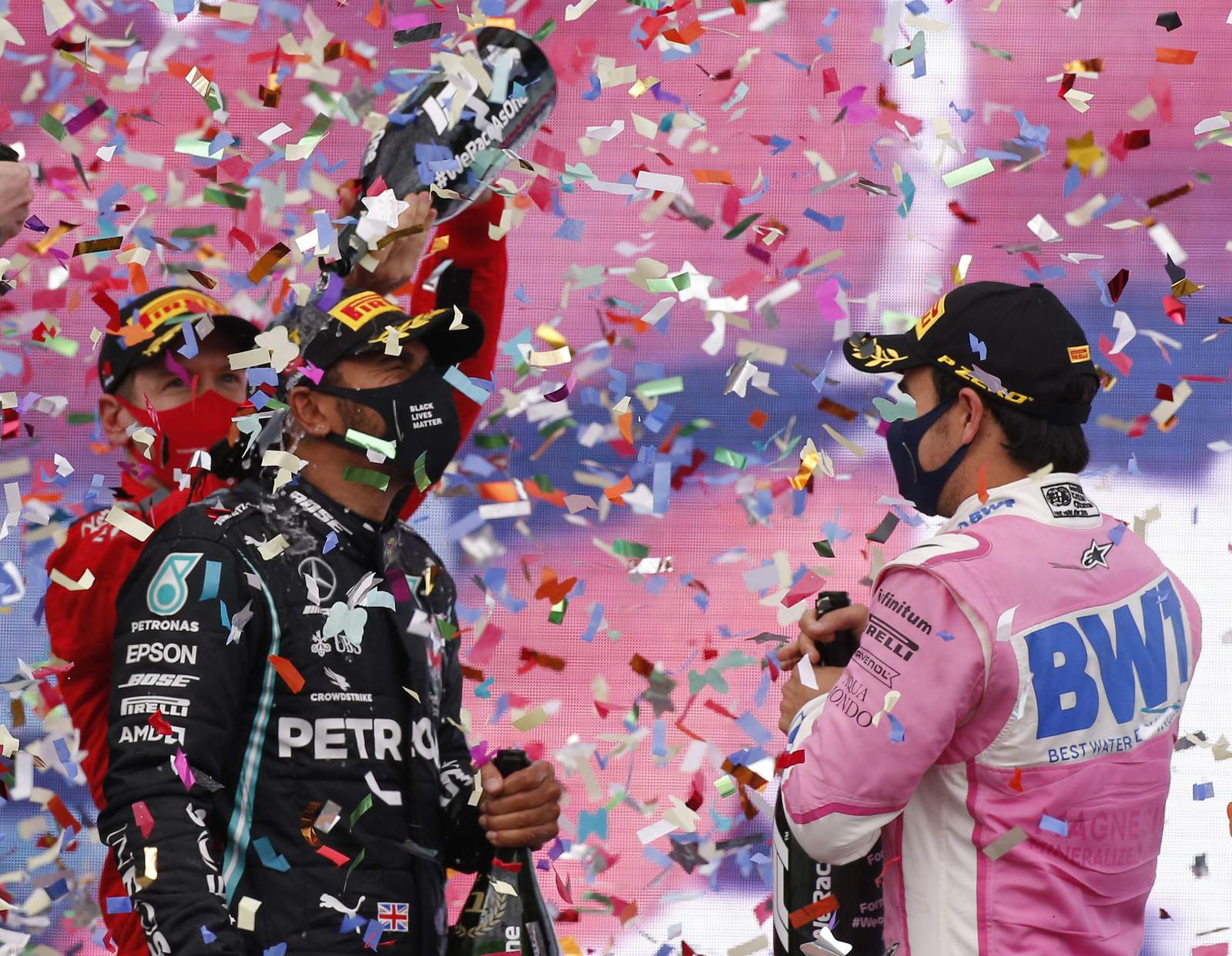 Hamilton lets tears flow as he clinches record 7th F1 title