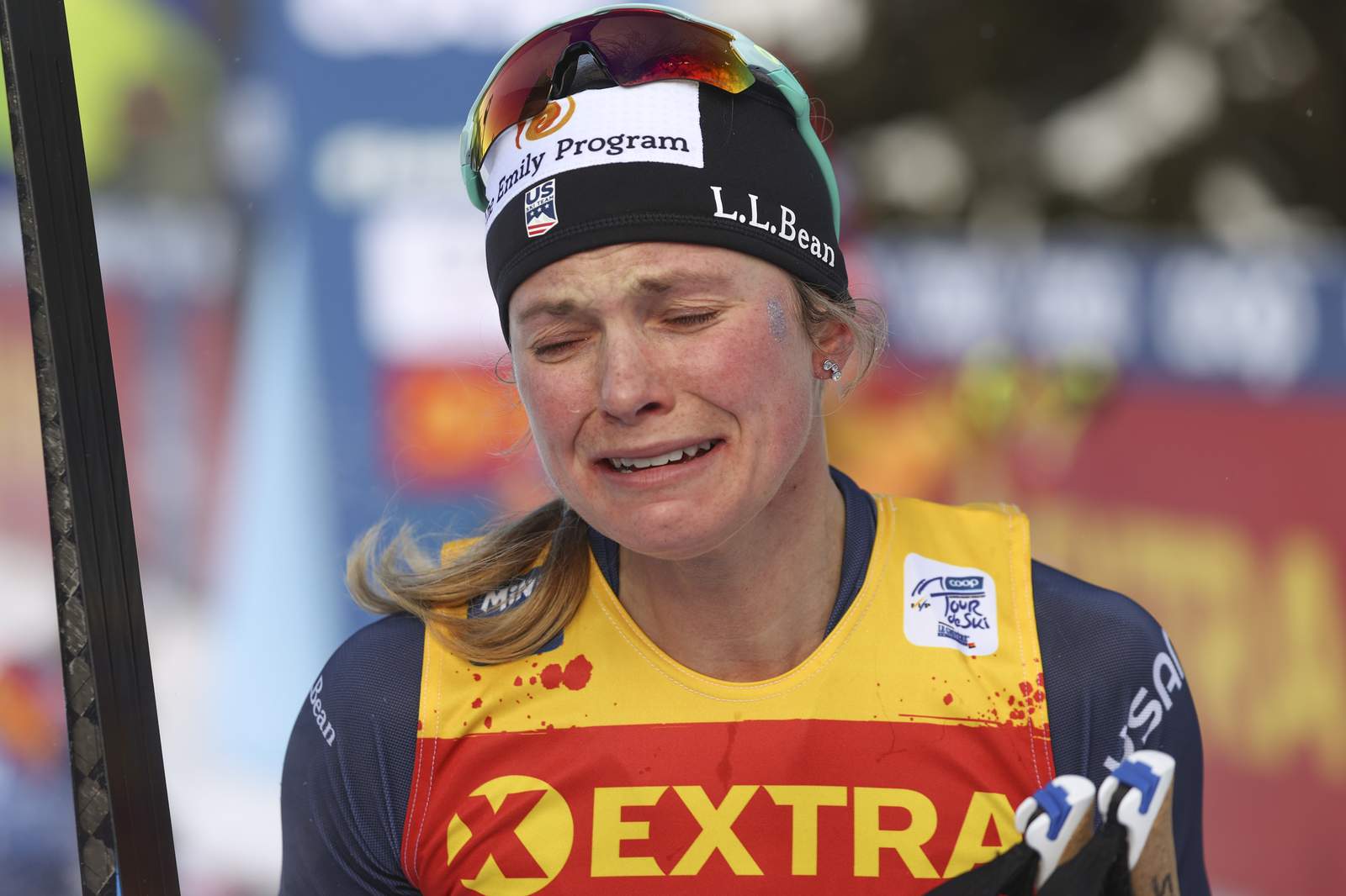 Jessie Diggins wins 1st Tour de Ski title for United States
