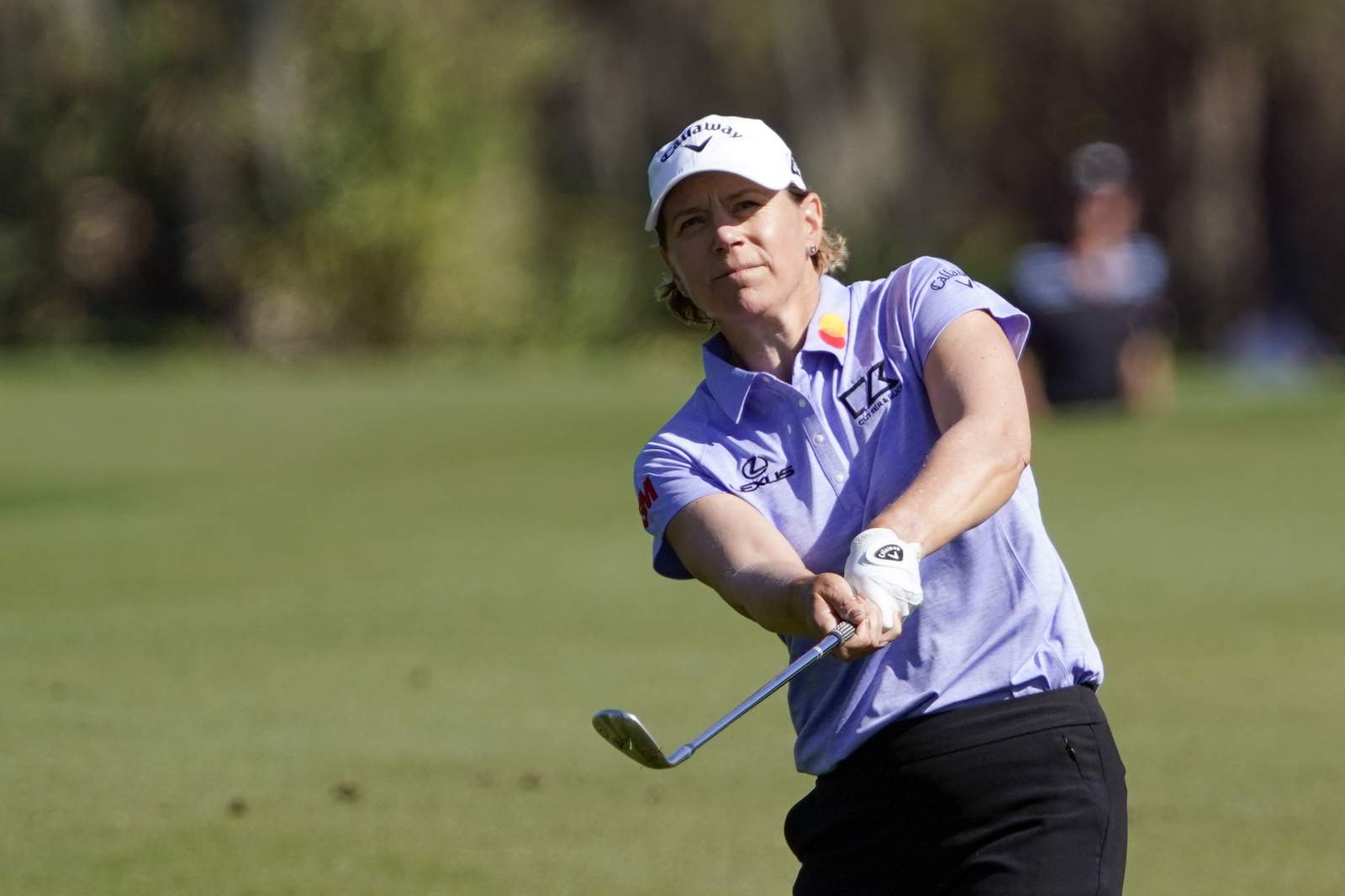 Sorenstam waiting to see if rules mistake costs her the cut