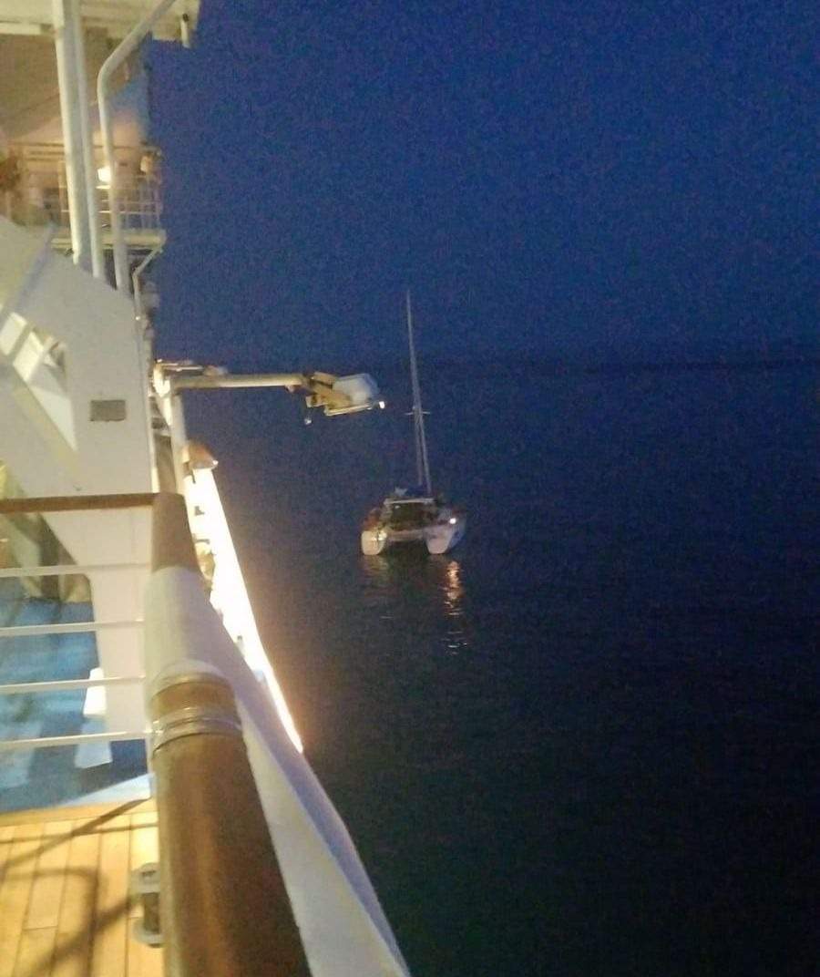 Cruise ship responds to call for help from Jacksonville-bound boat