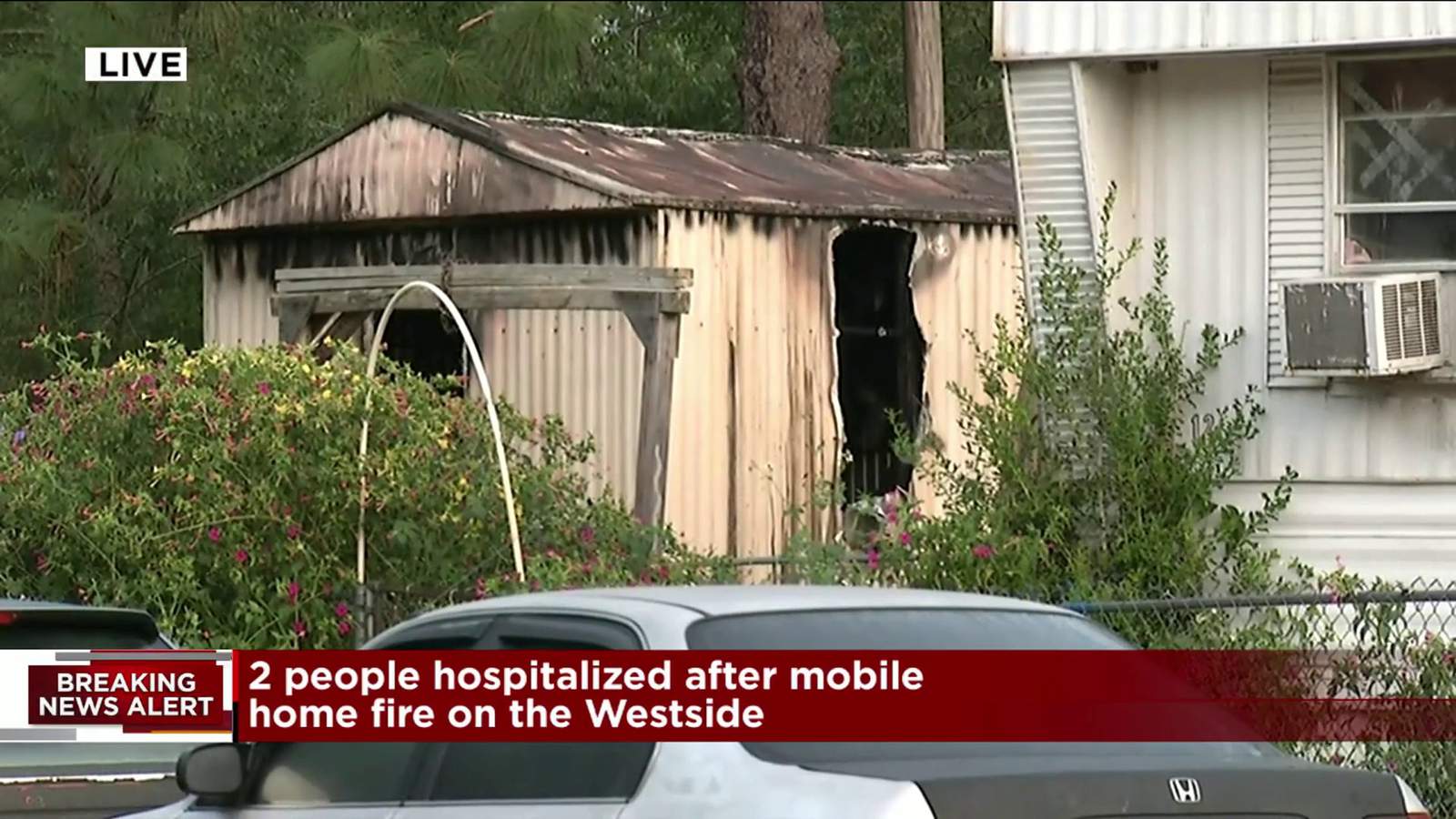 JFRD: 2 critically injured in mobile home fire in McGirts Creek