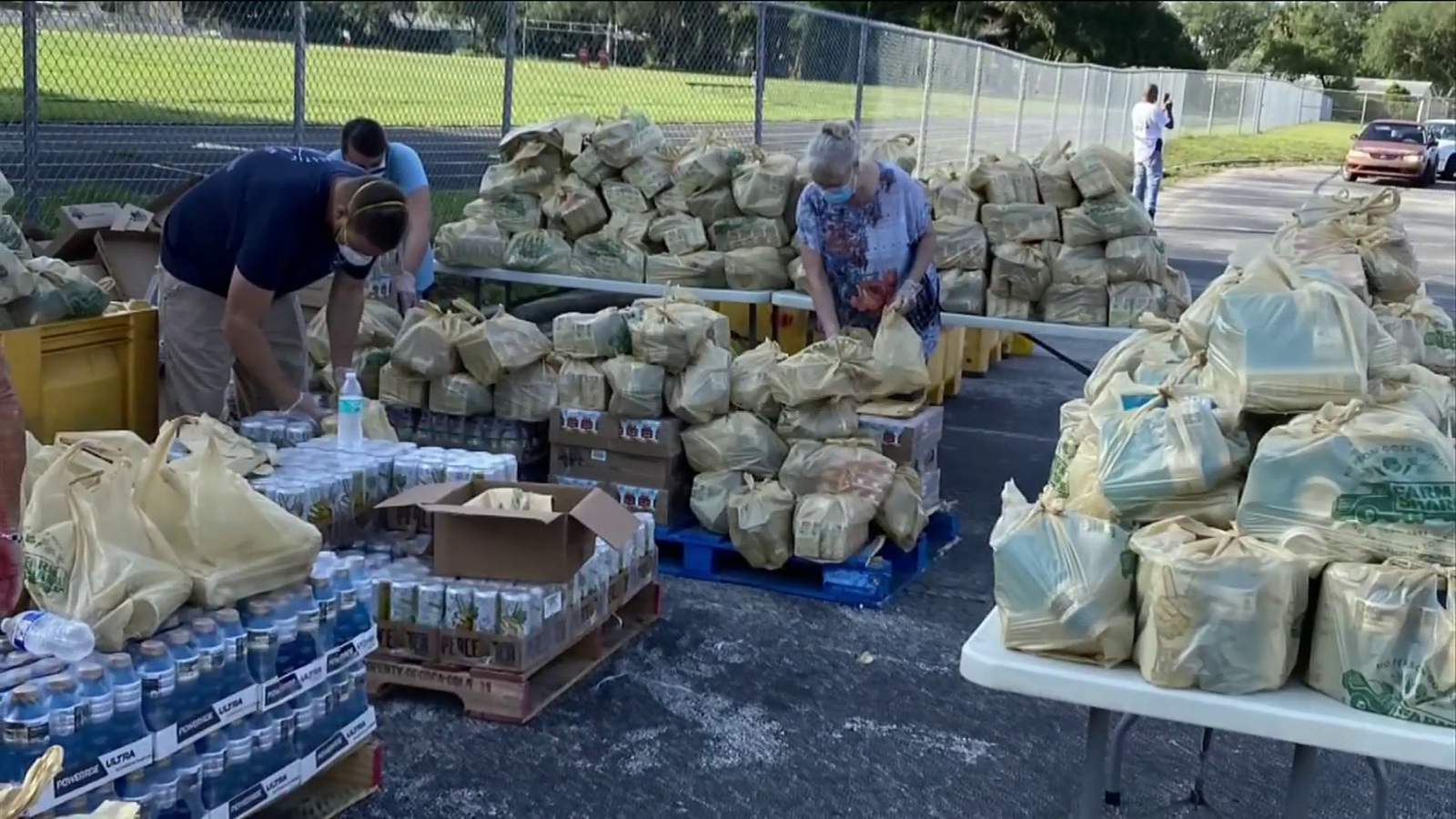 Food drive at Mayport Elementary helping families impacted by COVID-19