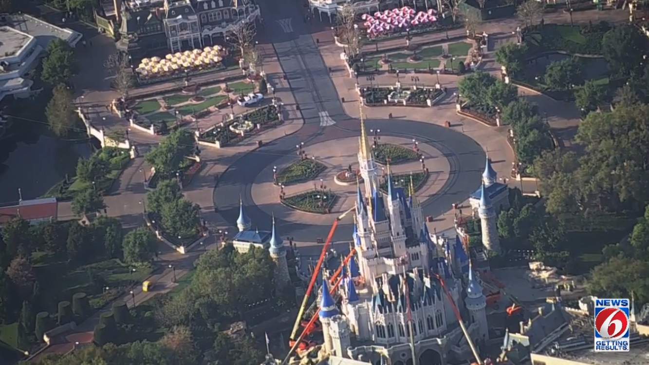 ‘See you real soon’: Walt Disney World is a ghost town