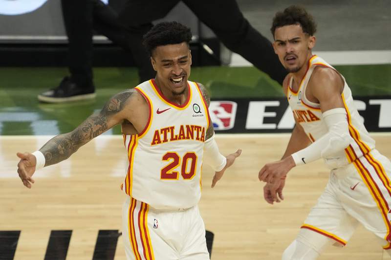 Surprising Hawks, Young playing like championship contenders