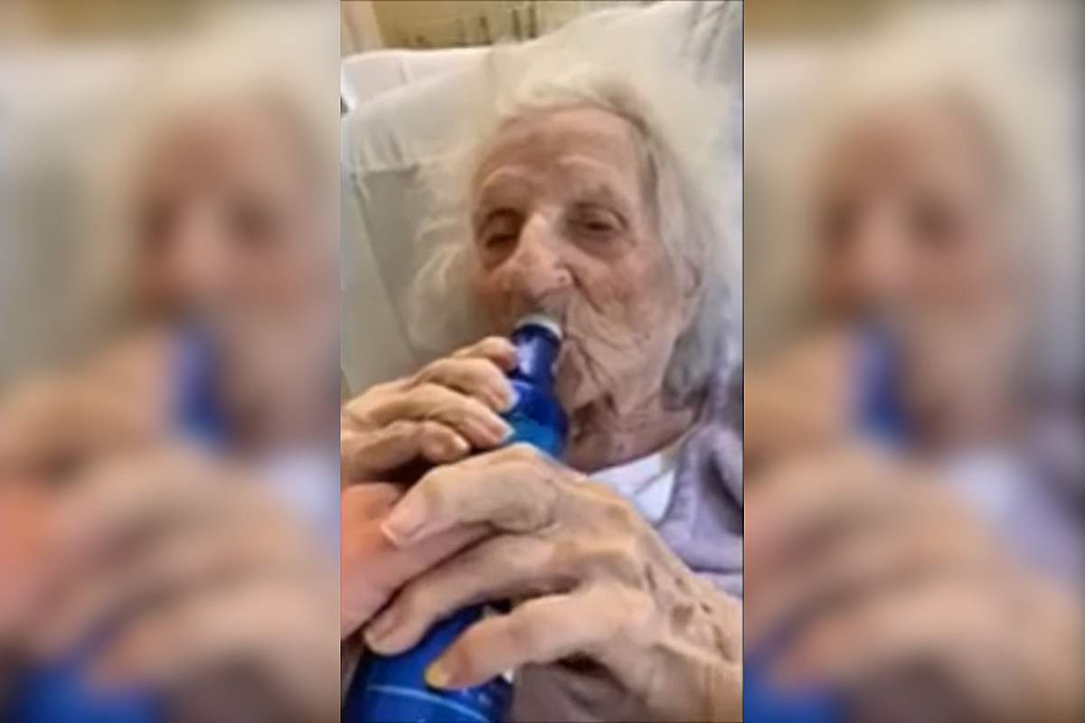 Feisty 103-year-old in Massachusetts survives virus, celebrates with beer