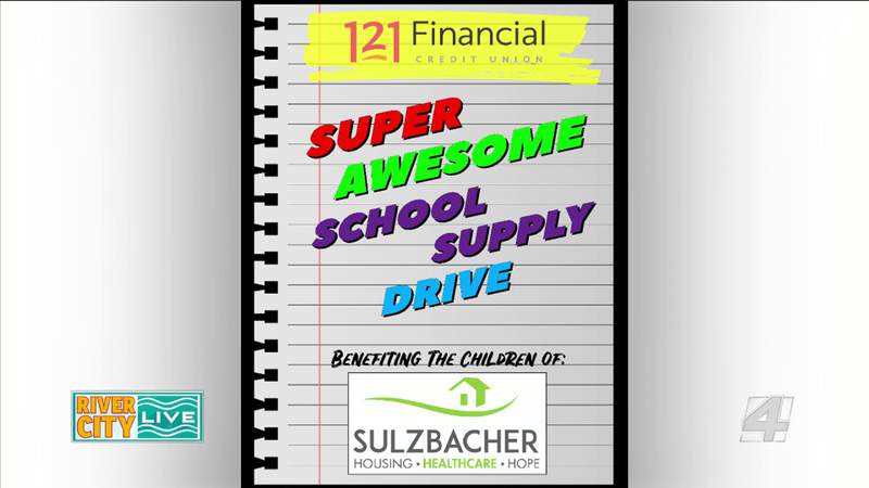 The 121 Financial Sulzbacher Super-Awesome School Supply Drive