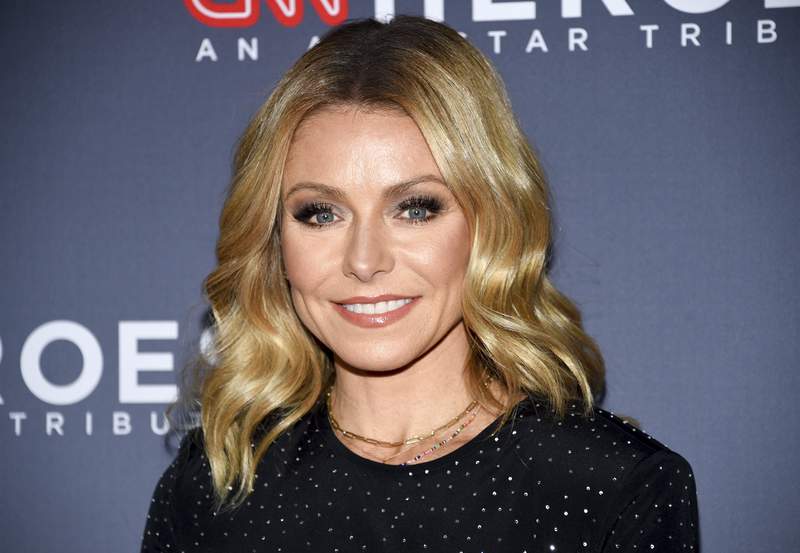 Kelly Ripa's first book, 'Live Wire,' is coming next year