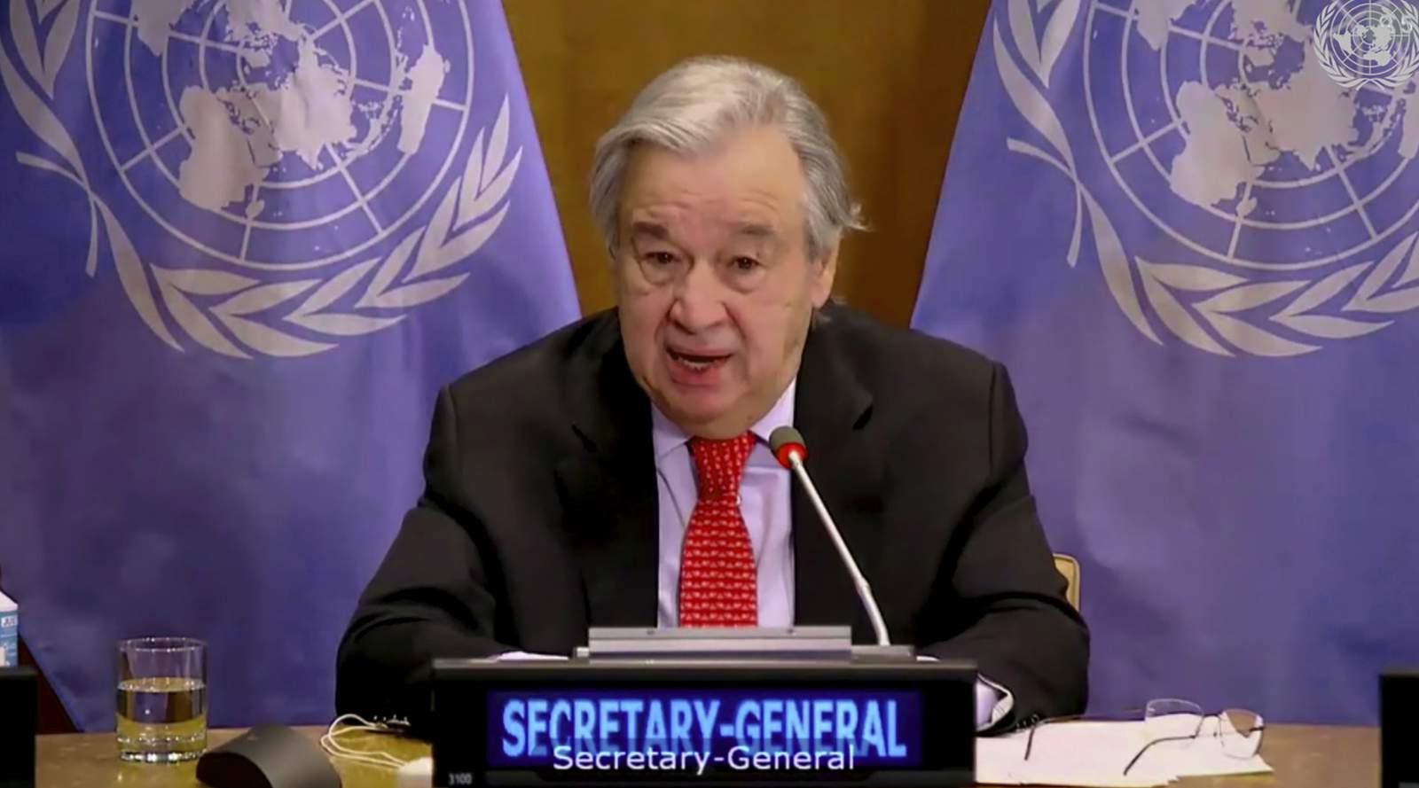 UN chief urges global plan to reverse unfair vaccine access