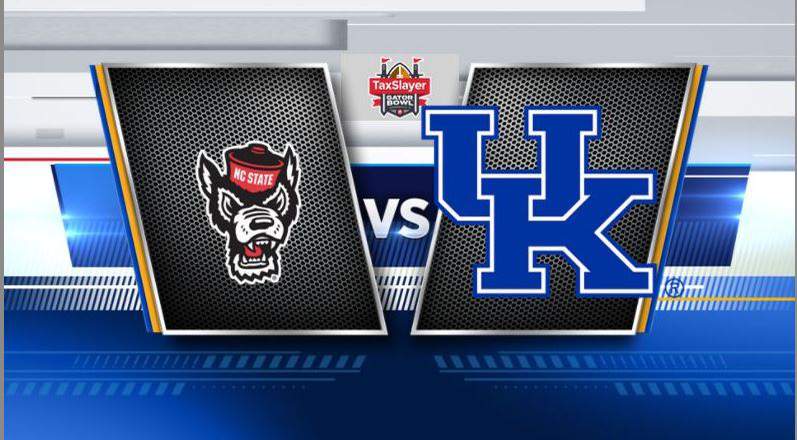 A glance at Saturday’s Gator Bowl between NC State and Kentucky