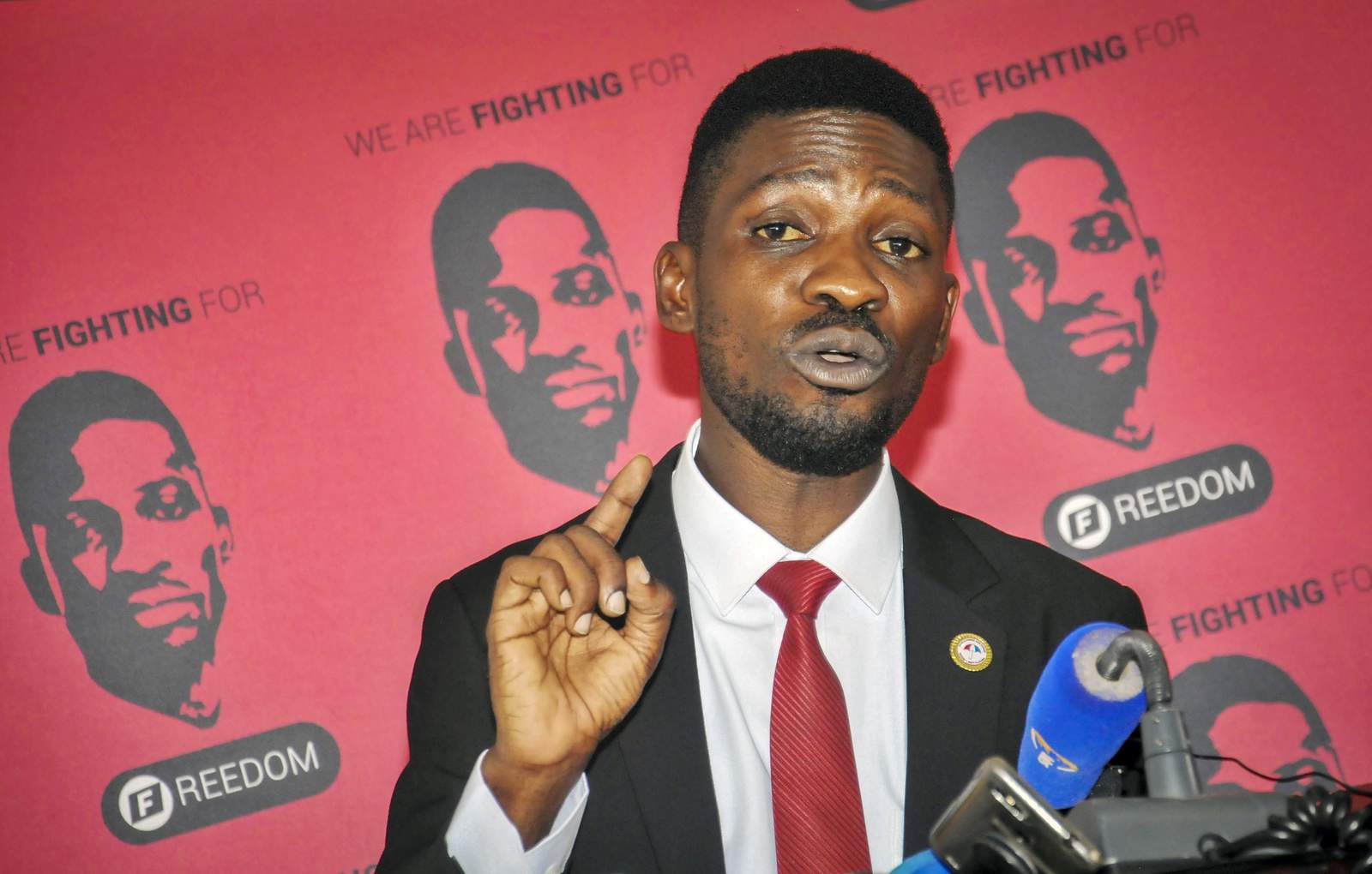 Uganda's Bobi Wine complains of threats to presidential bid