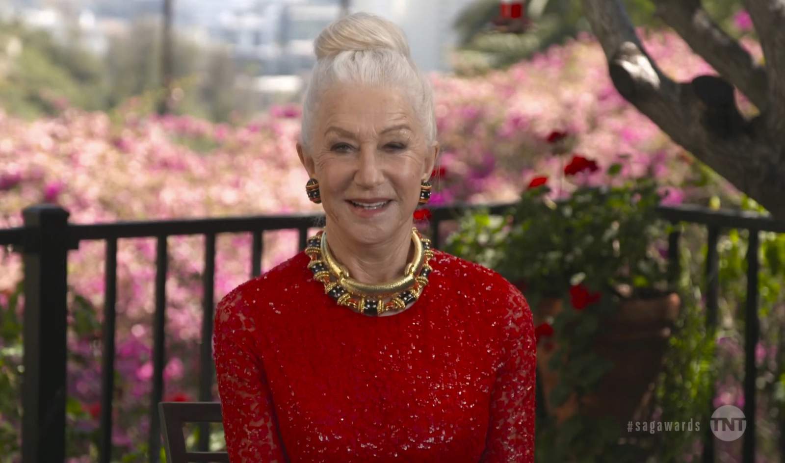 Helen Mirren finds bright side during the pandemic