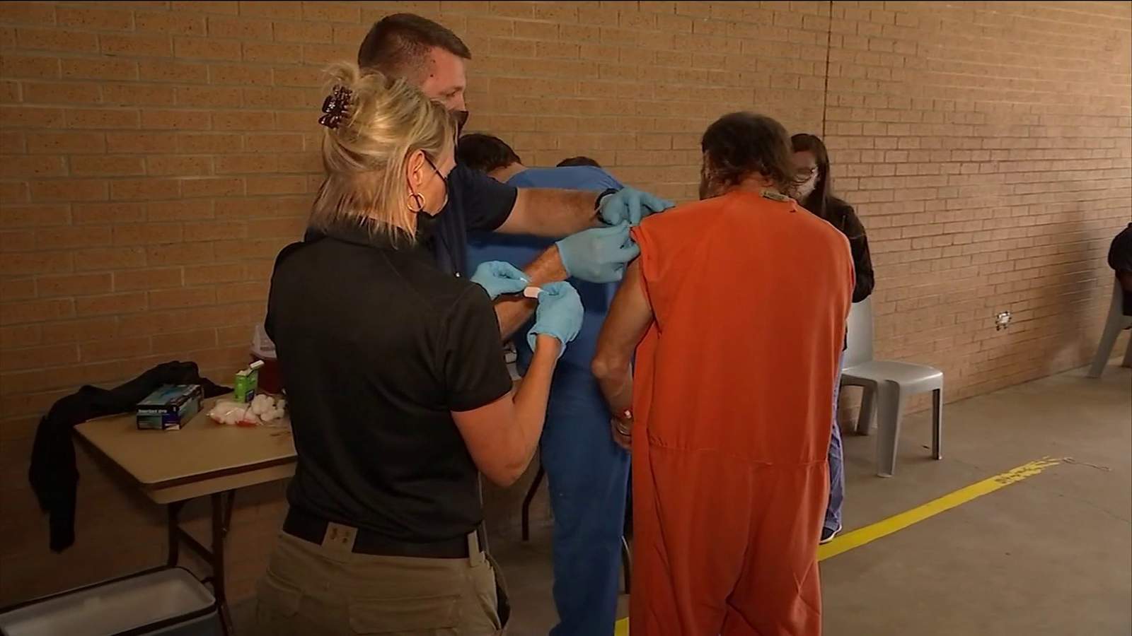 Florida plans to vaccinate more than 30,000 inmates