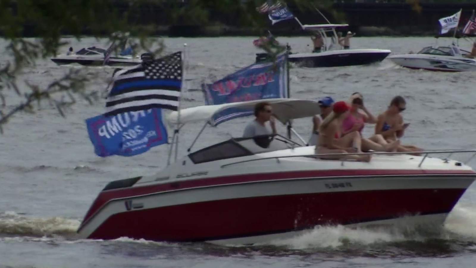 Trump 2020 boat parade celebrates Republican National Convention