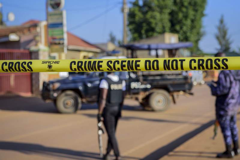 Uganda's president says deadly blast likely a terrorist act