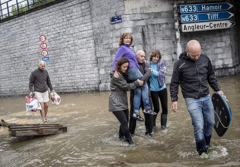 Rescuers race to prevent more deaths from European floods