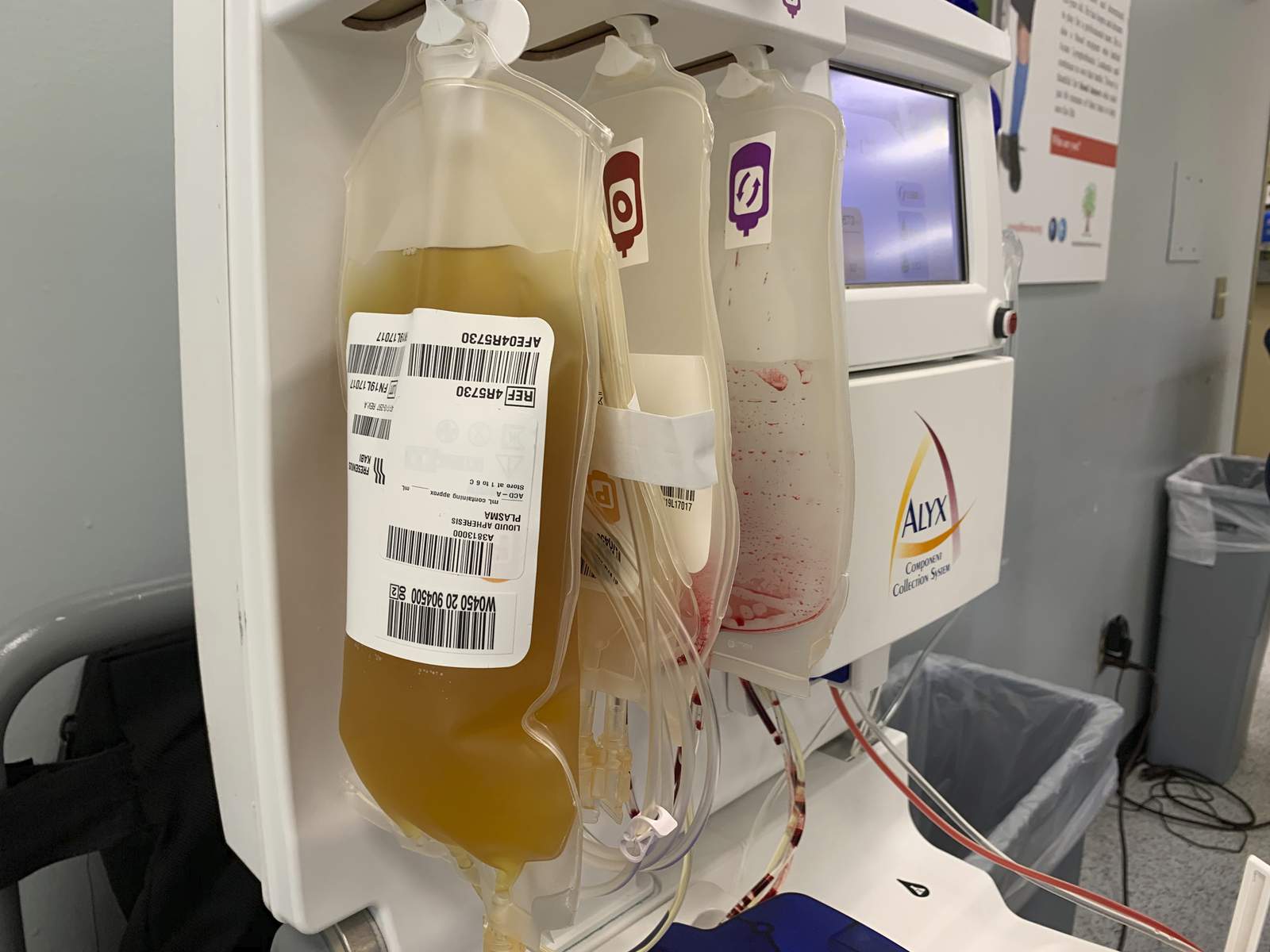 Donation center seeks plasma to help with COVID-19 patients