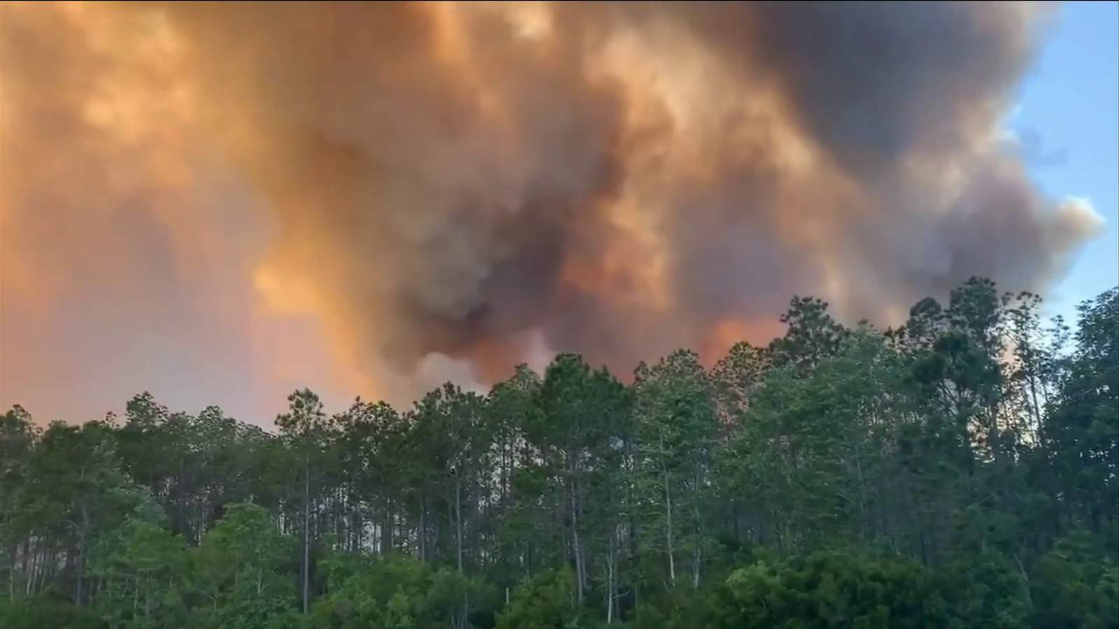 Northeast Florida counties sending crews to help fight raging Panhandle wildfire