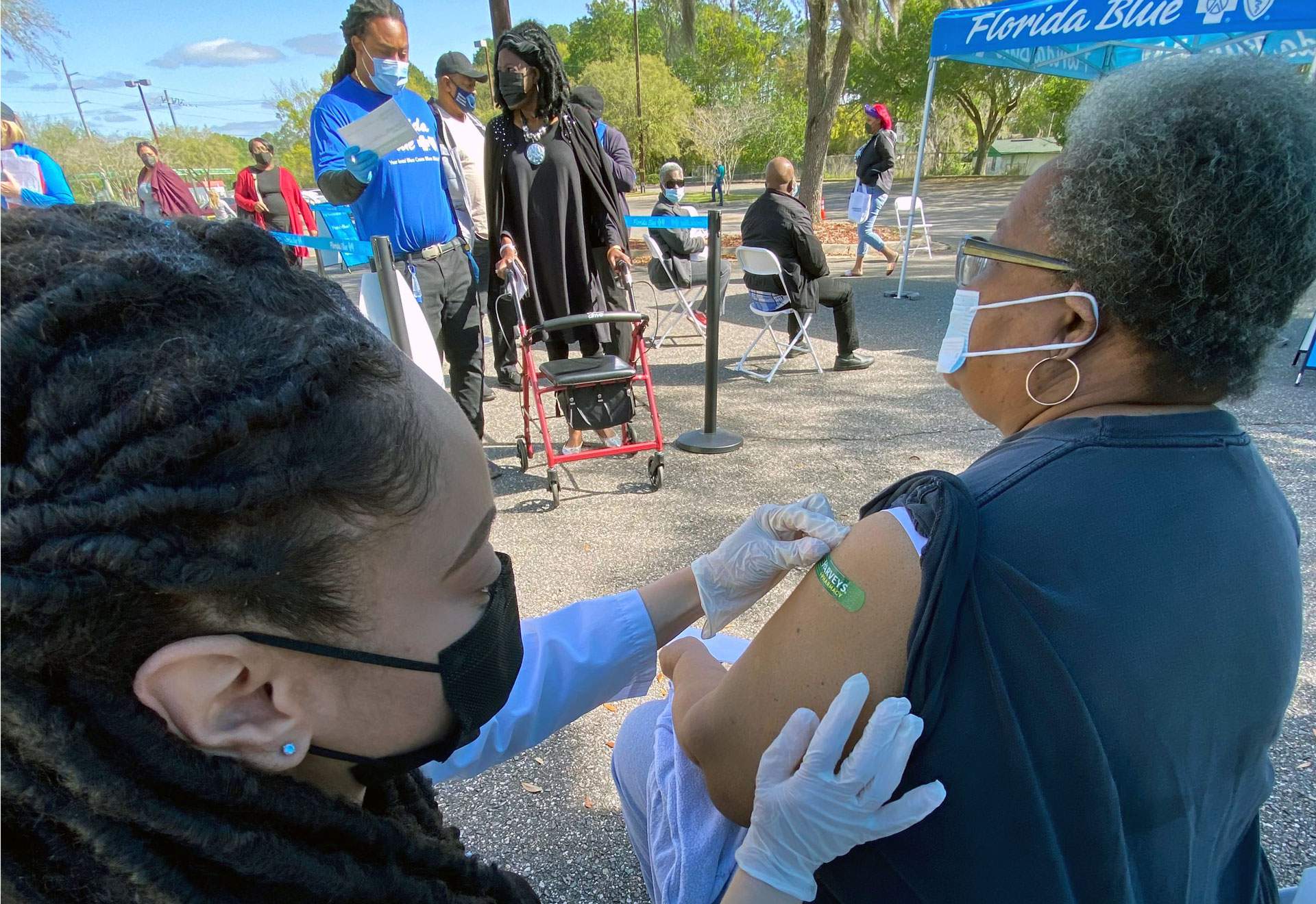 Vaccines given without appointment Friday at pop-up site on Moncrief Road