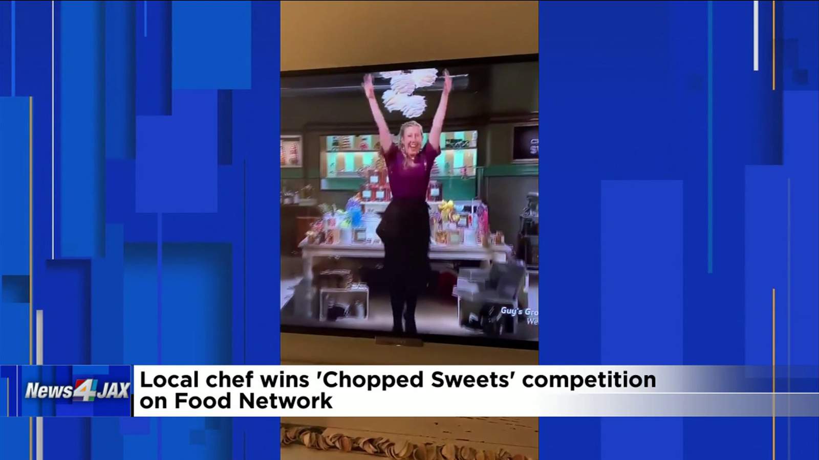 Jacksonville chef wins Chopped Sweets competition on Food Network