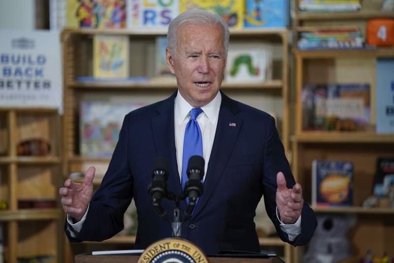 Biden open to shortening length of programs in spending bill
