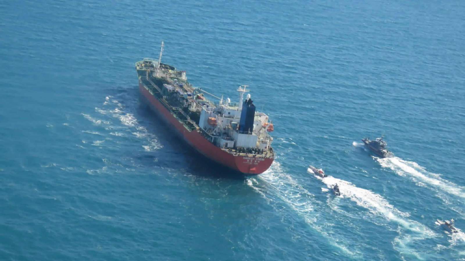 Iran starts 20% uranium enrichment, seizes South Korean ship