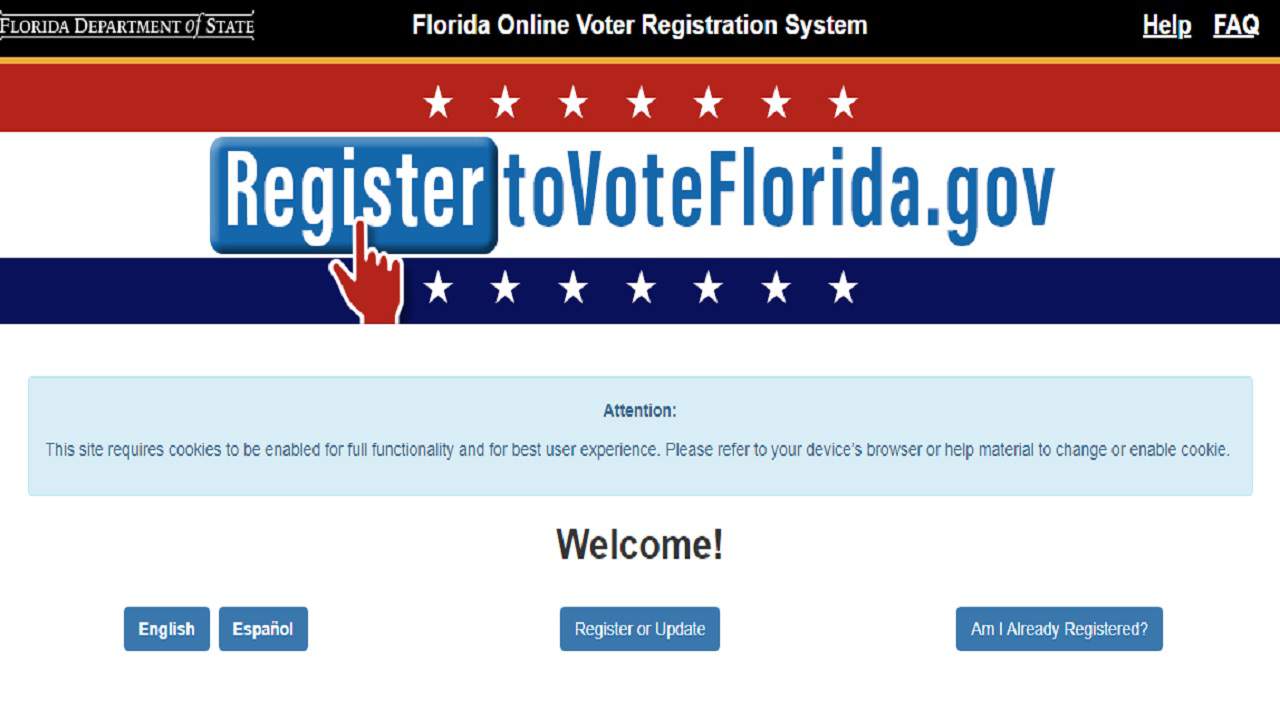 Judge denies motion to extend Florida’s voter registration