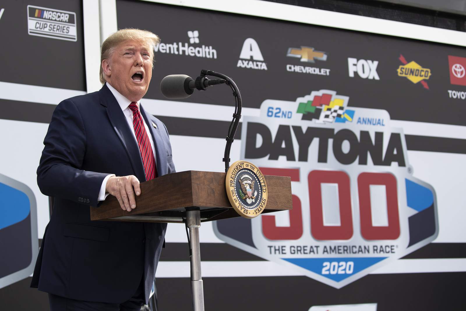 Trump tees off on NASCAR, Bubba Wallace for flag removal, noose ‘hoax’