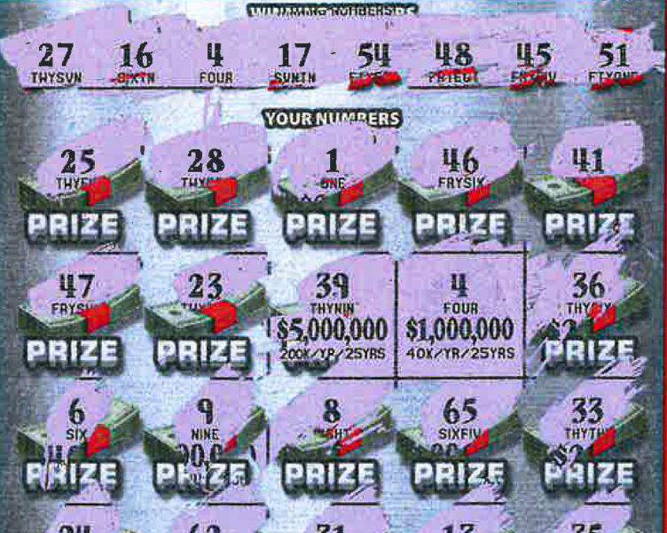Jacksonville man wins $1 million from the 200x the cash scratch-off game