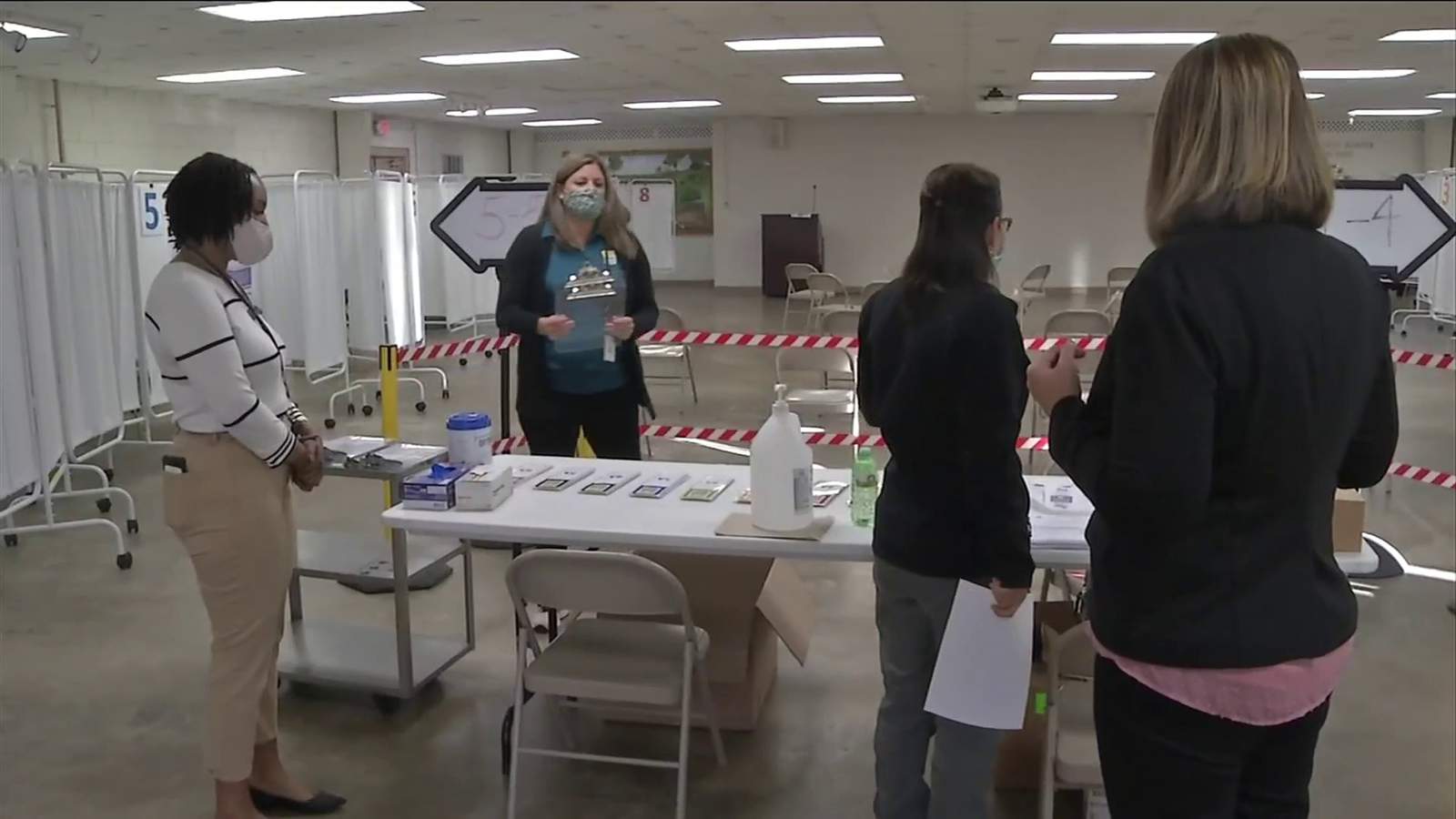 Clay County gives first COVID-19 vaccinations to community