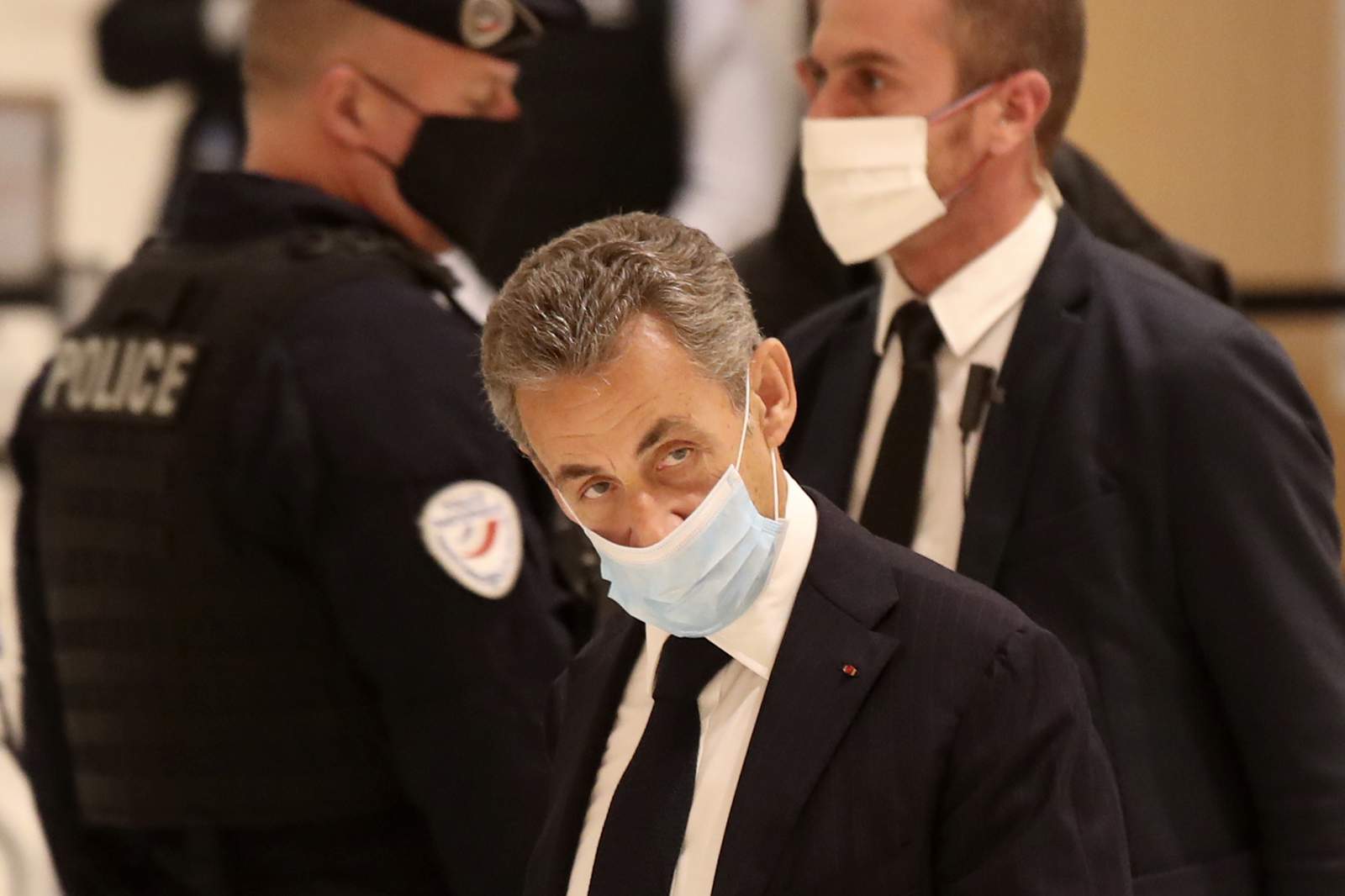 French ex-President Sarkozy's trial for corruption suspended