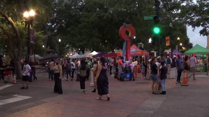 Art Walk returns to Downtown Jacksonville after 18-month hiatus