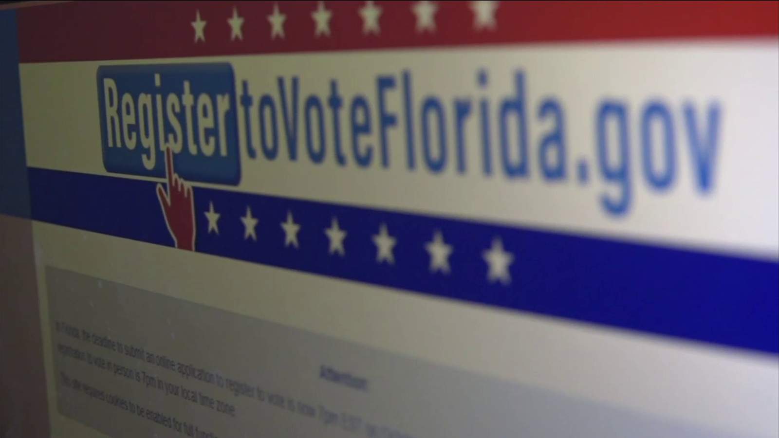 Florida extends voter registration after website crash