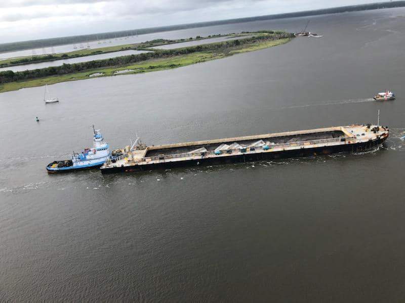 5 months after barge sinks off Jacksonville coast, environmentalists call for change