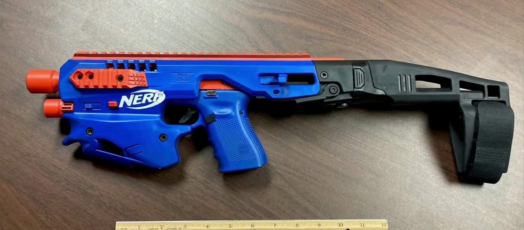 Real gun disguised as Nerf toy seized in North Carolina drug raid
