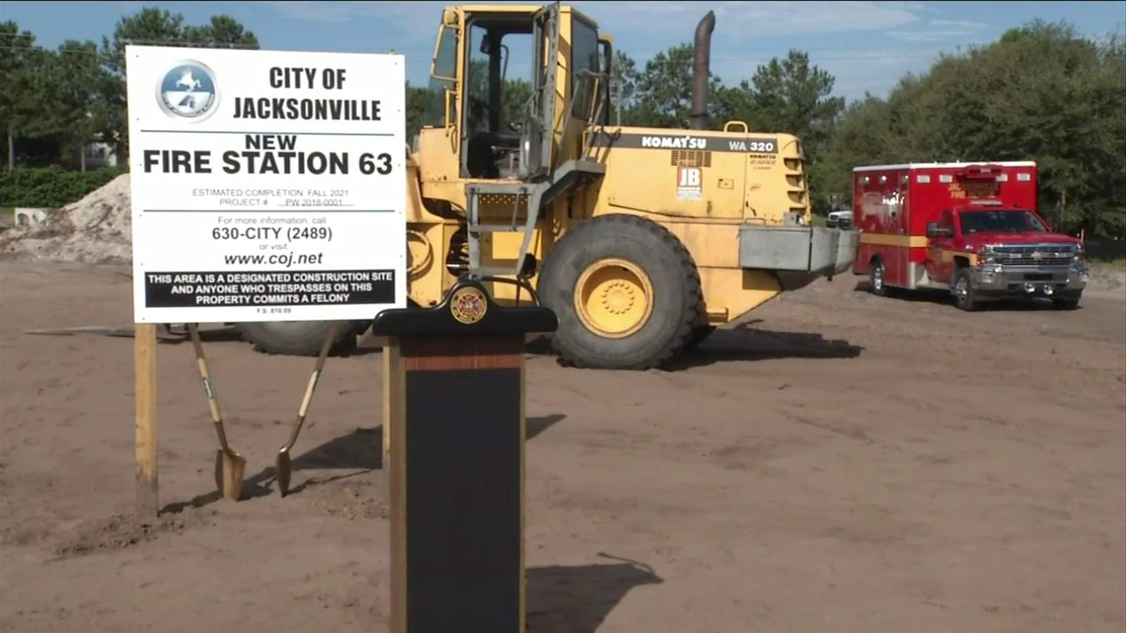 JFRD breaks ground on permanent home for Gate Parkway fire station