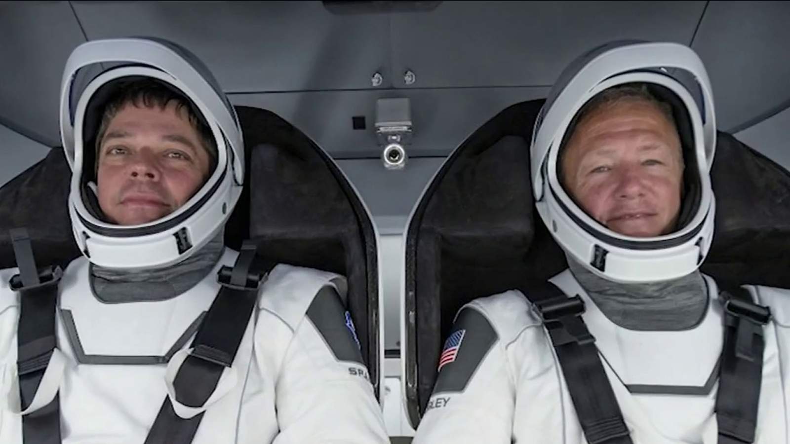 NASA veterans and long-time friends crew first manned SpaceX flight