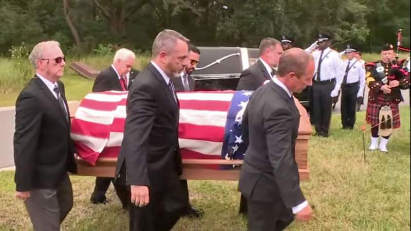 ‘Outpouring of love’ as Tommy Hazouri was laid to rest
