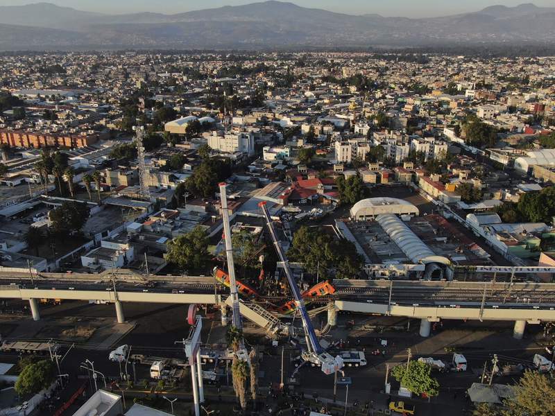Report blames poor welds for Mexico City subway collapse