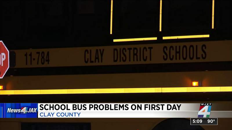 Clay County bus driver shortage drives chaos on first day of school