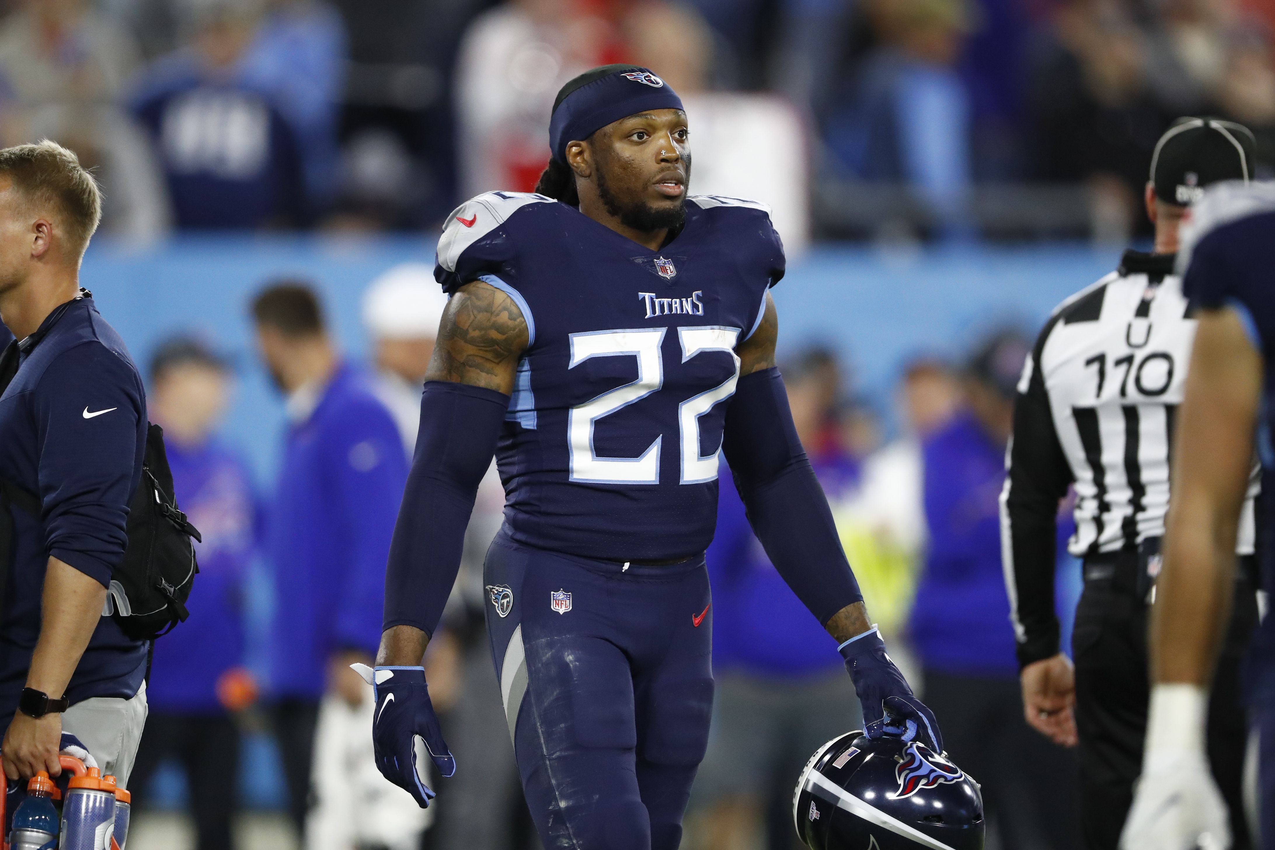 What Tennessee Titans' Derrick Henry expects of his workload in 2022