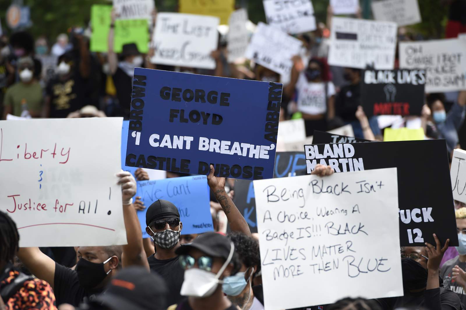 Protests over George Floyds death spread across the nation