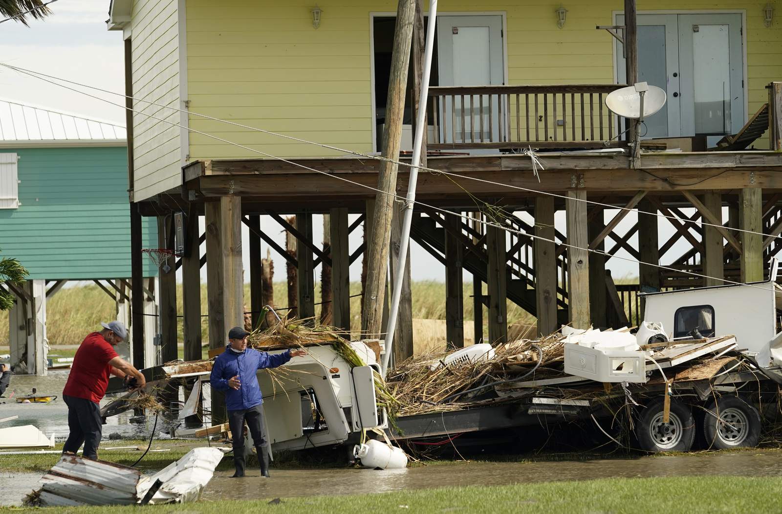 Louisiana's 'Cajun Riviera' in shambles from Hurricane Laura