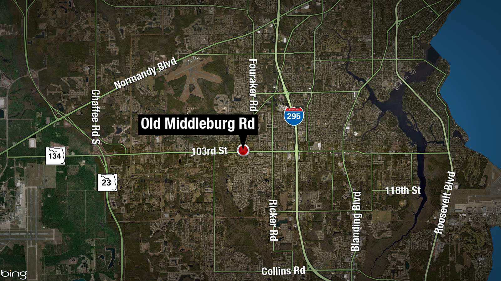 Pedestrian shot on Old Middleburg Road; JSO searching for evidence