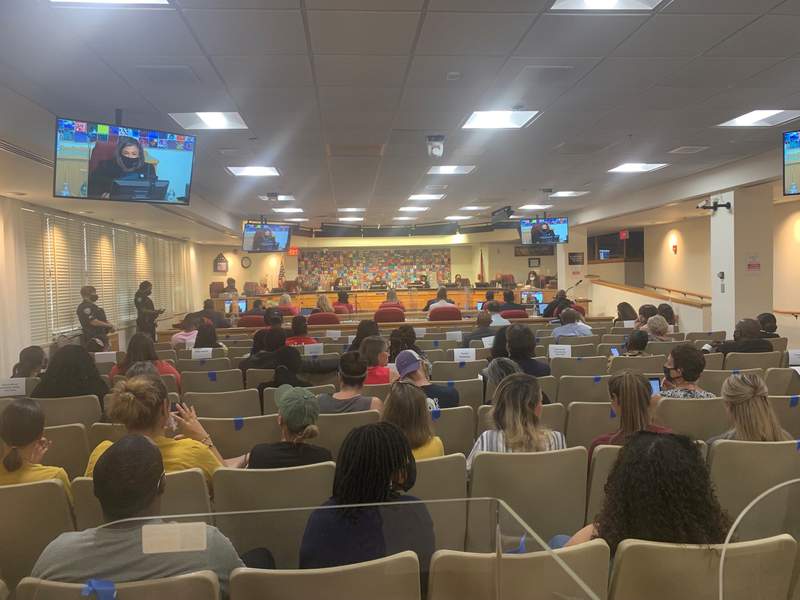 Duval County School Board weighs safety protocols amid heightened tensions at meetings