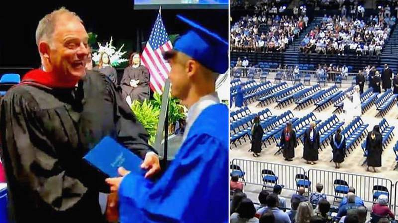 Flagler County principal crafts personal notes for all 459 graduates