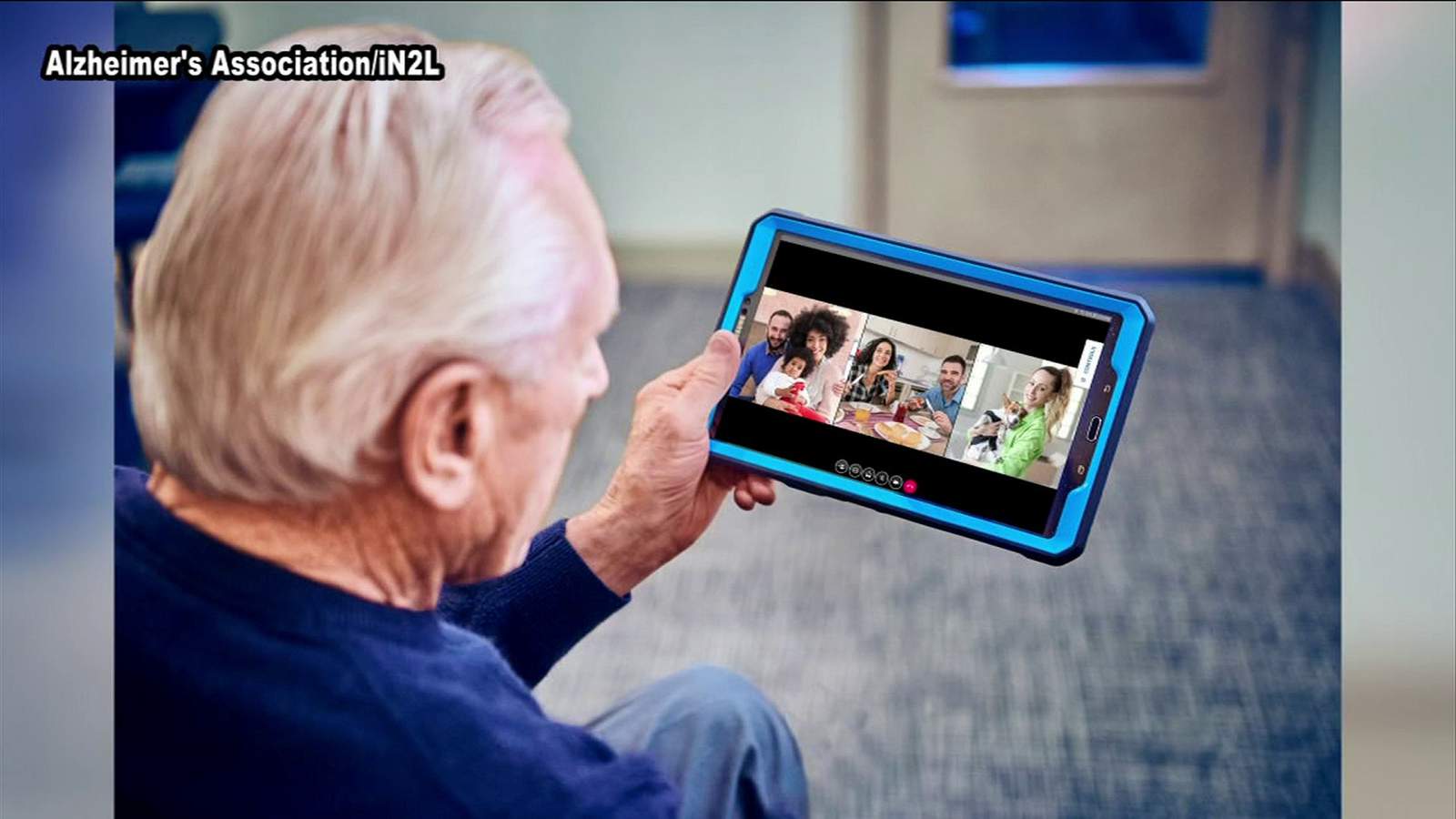 Tablets helps long-term care residents stay connected
