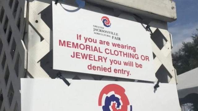 Jacksonville Fair Winds Down But Controversy Over Sign Heats Up