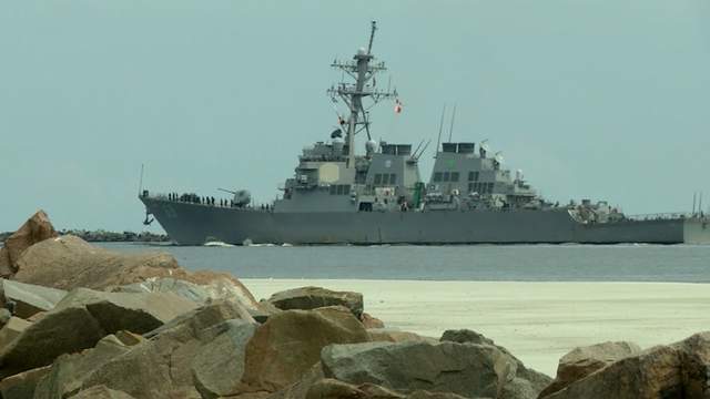Naval Station Mayport sends ships to sea ahead of Hurricane Irma
