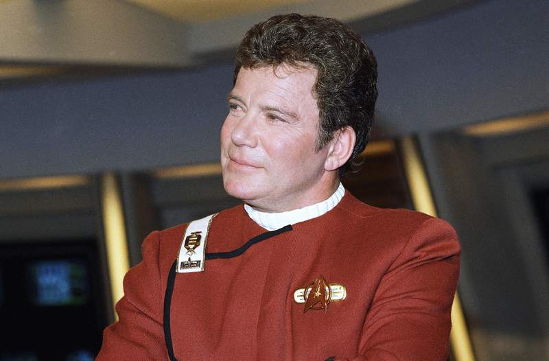 As Shatner heads toward the stars, visions of space collide